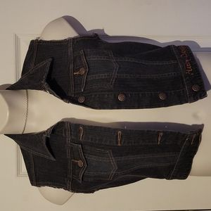 Harley-Davidson Blinged Out Denim Vest
